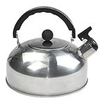 Ram® 3L Heavy Duty Camping Whistling Kettle Camping Kettle for Gas Stove Travel Camping Holiday Portable Teapot Kettle 3 litres