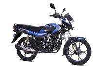 Bajaj Platina 110 ES Drum (JK35) Motorcycle/Motorbike | Black Blue booking for Ex-Showroom