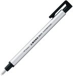 Tombow Mono Zero Silver Barrel Round Eraser