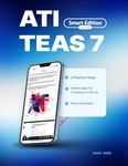 ATI TEAS 7 Study Guide: Smart Edition Academy TEAS 7 Prep Book 4th Edition with 3 Online Practice Tests