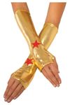 Rubie's womens Dc Comics Wonder Woman Gauntlets Party Supplies, Wonder Woman, One Size US, Wonder Woman, One Size