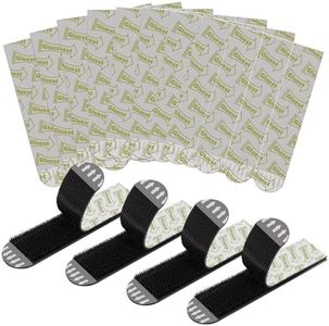 Picture Hanging Strips Heavy Duty 32 Pairs(64 Strips), Wall Hanging Strips Hook and Loop Hanging Strips, Damage Free Adhesive Strips for Poster/Picture/Home/Office Decor Wall Safe Tape No Nails