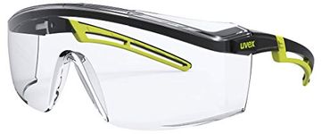 Uvex 9164285 65063 Protective Goggles, Transparent/Black/Lime, one Size