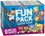 Kellogg's Fun Pack Breakfast Cereals Assorted 6 Pack