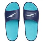 Speedo Men's Aquarium/Ammonite/White Slides-06-07 (8PFM02)