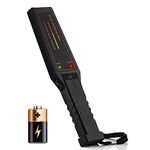 Hand Held Metal Detector,V·RESOURCING Portable High Sensitivity Metal Detector with Signal Strength Indicator,Low Sensitivity Switch,for Security Inspection,Detecting Electronic Product, Metal Object