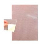 Winecraft Full Sheet Adhesive Match Striker Sticker Paper (8.5"x11") | Replacement Stryker Stricker for Safety Matches | Peel & Stick Flint Lighter Dot Pad Custom Shape & Size (Honeycomb)