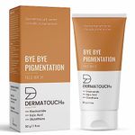 DERMATOUCH Bye Bye Pigmentation Face Wash || Anti Pigmentation Face Wash for Women/Men with Niacinamide, Kojic Acid, & Glutathione -30G