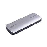 [Intel Certified] Cable Matters Aluminum Thunderbolt 3 Dock with HDMI 2.0 and 60W Laptop Charging for Windows PC and MacBook Pro (Not Compatible with USB-C Ports Without The Thunderbolt Logo)