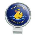 GRAPHICS & MORE Release The Quackin' Kraken Rubber Duck Funny Humor Golf Hat Clip with Magnetic Ball Marker