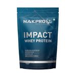NAKPRO Impact Whey Protein 1kg | Isolate & Concentrate | 24g Protein & 4.9g BCAA | With Digestive Enzymes for better Absorption | NABL Lab Tested 100% Authentic Supplement Powder - Chocolate Flavour