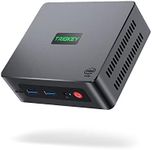 Mini PC 12th Intel Alder Lake-N95 (up to 3.4GHz, 4C/4T), 16G DDR4 500G SSD, TRIGKEY G4 Mini Desktop Computer Support 2*HDMI 4K Output/ WiFi5/ BT4.2/ 1000M LAN/ USB3.2/ Wake-on-LAN/Auto Power on