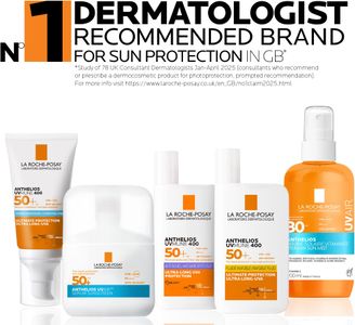 La Roche-Posay Anthelios SPF50+ Tinted Sun Cream for Sensitive Skin, 50ml