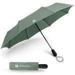 Weatherman Umbrella - Premium Small Compact Mini Umbrellas for Traveling - Windproof Umbrellaas Resists Up to 45 MPH Winds - Traveling Umbrellasa for Rain, Wind, Purse, Pocket, Backpack, Car