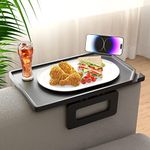 Smatdecis Couch Arm Tray Table Sofa