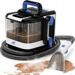 Nexlev Multipurpose Spot Cleaner Machine, Carpet Upholstery Deep Cleaner | Hot Water and Steam function | Powerful Suction | 1700 Watt | Stain Remover |13 Accessories for Home & Car