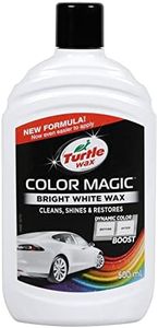 TurtleWax Color Magic Wax,500ml, Bright White (TW52712)