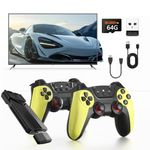 30000+ Wireless Retro Game Console,Retro Game Stick,Retro Game Console,revisit Classic Games Stick, Plug and Play Video Games Stick, HD HDMI Output TV Game Stick, Dual Gaming Controllers