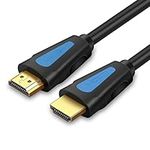 HDMI Cable 15 ft,2.0 HDMI 15 Feet Gold-Plated Supports 4K@60HZ,18Gbps,HDR,ARC,Ultra HD,3D,1080P.