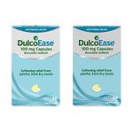 DulcoEase 100 mg Docusate Sodium Capsules Bundle of 90 capsules - Softening Constipation Relief - Pack of 30 & 60 capsules Soft Gel Capsules - Stool Softening Laxative (Total 90 capsules)