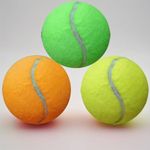 UR CHOICE Professional Tennis Balls - Pressure-less Training Exercise Rubber Balls - Durable & Soft Tennis Balls - Long Lasting Great Bounce - Perfect for Sports and Practice (Pack Of 2)