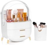 Winter Shore White Makeup Storage O