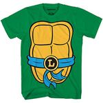 Teenage Mutant Ninja Turtles TMNT Mens Costume T-Shirt (Leonardo, X-Large)