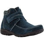 Propet Women's Delaney Strap Ankle Boot, Navy, 4.5 UK