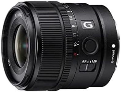 Sony E 15 mm F1.4 G | APS-C-Weitwinkel-Objektiv mit Festbrennweite (SEL15F14G)