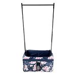 Backstage Dance Travel Bag with Garment Rack, Midnight Floral, One_Size