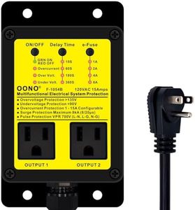 Multifunctional Electrical System Protection Device for Home Appliances, Laboratory Testing Instruments, Office Electrical Equipment, Computer Systems, etc. Refrigerator Surge Protector