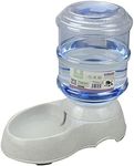 Large Automatic Pet Dog Cat Water Feeder Bowl Bottle Plastic 3.5Liters