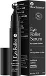 Eye Serum for Puffy Eyes & Dark Circles Under Eye Treatment, Caffeine, Niacinamide, Hyaluronic Acid, Retinol, Instant Moisturizer instead Eye Cream, Under Eye Bags & Puffiness, Eye Skin Care, 0.74 OZ