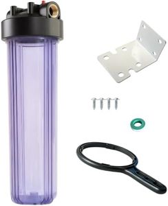 WH-C20HD 20" X 4.5" Whole House Water Filter Clear Housing