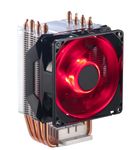 Amazon Basics Computer Cooling Fan with Cooler Master Technology, CPU Air Cooler, 4 Heat Pipes, RGB LED PWM, Aluminum Fins