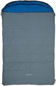 Coleman Acogedor Saco de Dormir, Unisex, Azul/Gris, 235x150