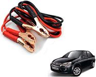 WolkomHome Jumper Cable Booster Cable car Battery Charger 500-Amp to 700-Amp Capacity 2-mtr for Ford Fiesta Classic