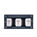 The Cherry Tree, Savoury Favourites, Includes: Hot Garlic Pickle, Spicy Tomato and Caramelised Onion Chutney and Sandwich Pickle, 3 x 100 g Gift Box