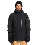 Quiksilver Snow Jacket MISSION SOLID JK Men Black M