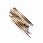 Yosoo 100pcs Metal Spring Test Probe Tip Electric Pogo Pins for PCB Board Testing （Dia 0.68mm Length 16mm）