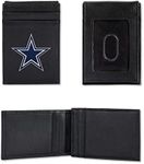 NFL Rico Industries Embroidered Front Pocket Wallet - Great Gift Item, Dallas Cowboys, Front Pocket