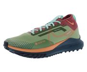 Nike Mens React Pegasus trail 4 GTX Mesh Hiking Running & Training Shoes Green