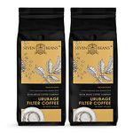 Seven Beans - URUBAGE South Indian Filter Coffee Powder - Coffee: 80%, Chicory: 20%,500 g (Medium Roast) (Pack of 2)