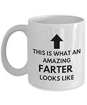 Amazing Farter coffee mug, fart cup