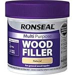 Ronseal MPWFN465 465 g Multi-Purpose Wood Filler Tub - Natural