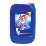 Sani Fresh Advanced Liquid Toilet Cleaner - 5L |Advanced Thicker Formula |Removes Toughest Stains |Kills 99.9% Germs |Provides Long Lasting Freshness |Suitable for Toilet Bowls |Instant Sanitization