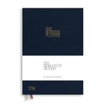 Hardback Productivity Planner | A5 Hardcover Undated Business Planner for Entrepreneurs | 3-Month Daily Planning, 384 Pages | Elevate Your Business Game Sustainably | Burning the Midnight (Blue) Oil