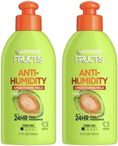 Garnier Fructis Style Anti-Humidity Smoothing Milk, All Hair Types, 5.1 oz. (Packaging May Vary), 2 Count