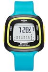 V2A Kids Resin Watch Gifts For Boys And Girls Age 4-13 For Multi-Functional 30 M Waterproof Digital Sports Watches For 4 5 6 7 8 Year Old Boy And Girls|Birthday Gift For Kids (Blue-Black)