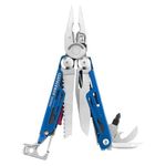 Leatherman Signal Camping Multi-Tool, Cobalt Blue – 19-in-1 Outdoor Survival Tool with Fire Starter Ferro Rod, Emergency Whistle, Hammer, and Diamond-Coated Sharpener, Includes Nylon Sheath